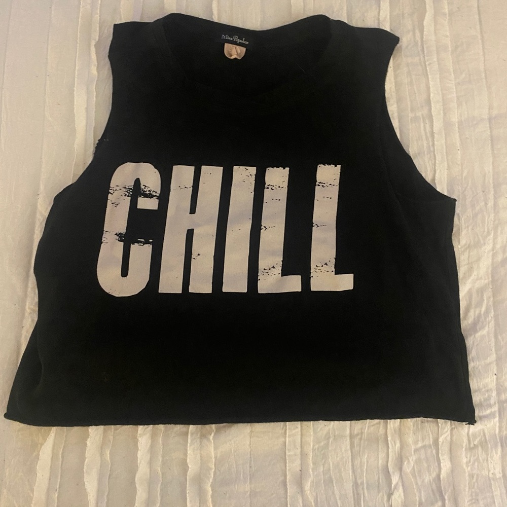 Black Crop Top